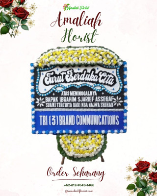 Papan Bunga Duka di Ukirsari